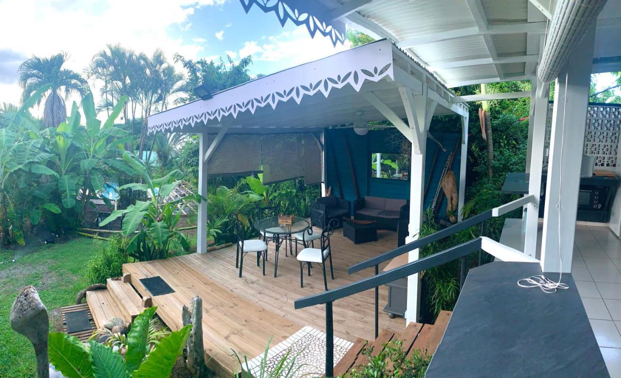 Lodge Pamplemousse Avec Piscine Privative , Dans Parc Calme A 500 M Plage ル・カルベ エクステリア 写真