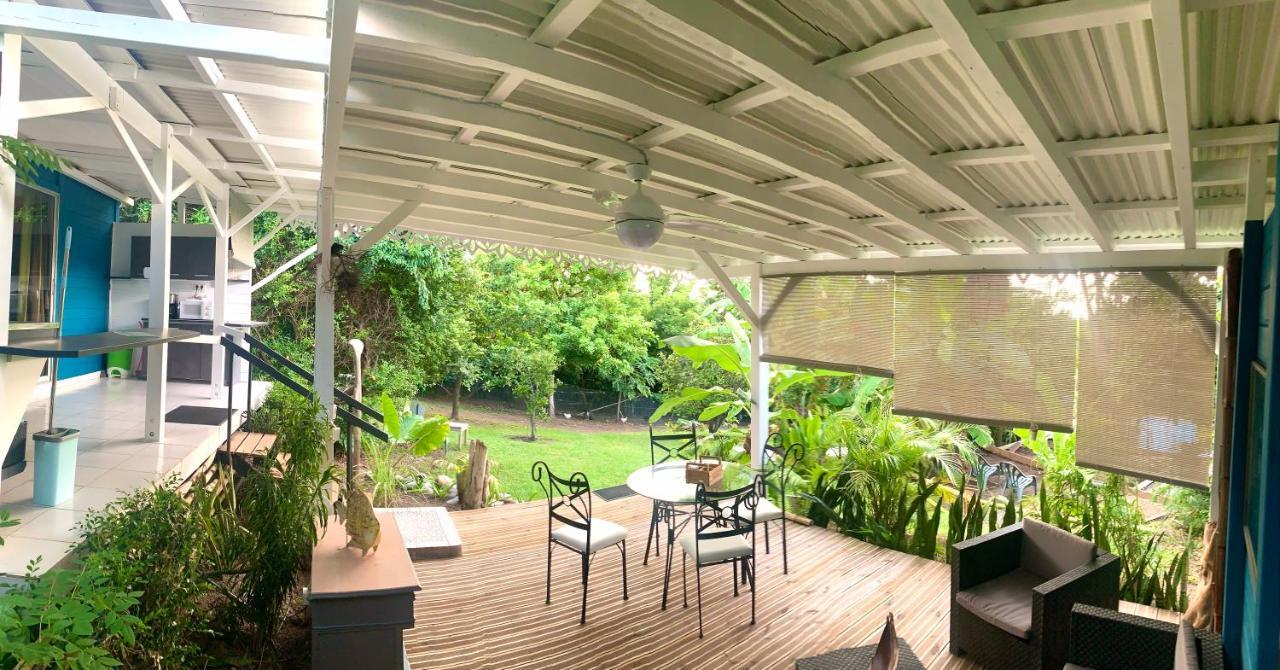 Lodge Pamplemousse Avec Piscine Privative , Dans Parc Calme A 500 M Plage ル・カルベ エクステリア 写真